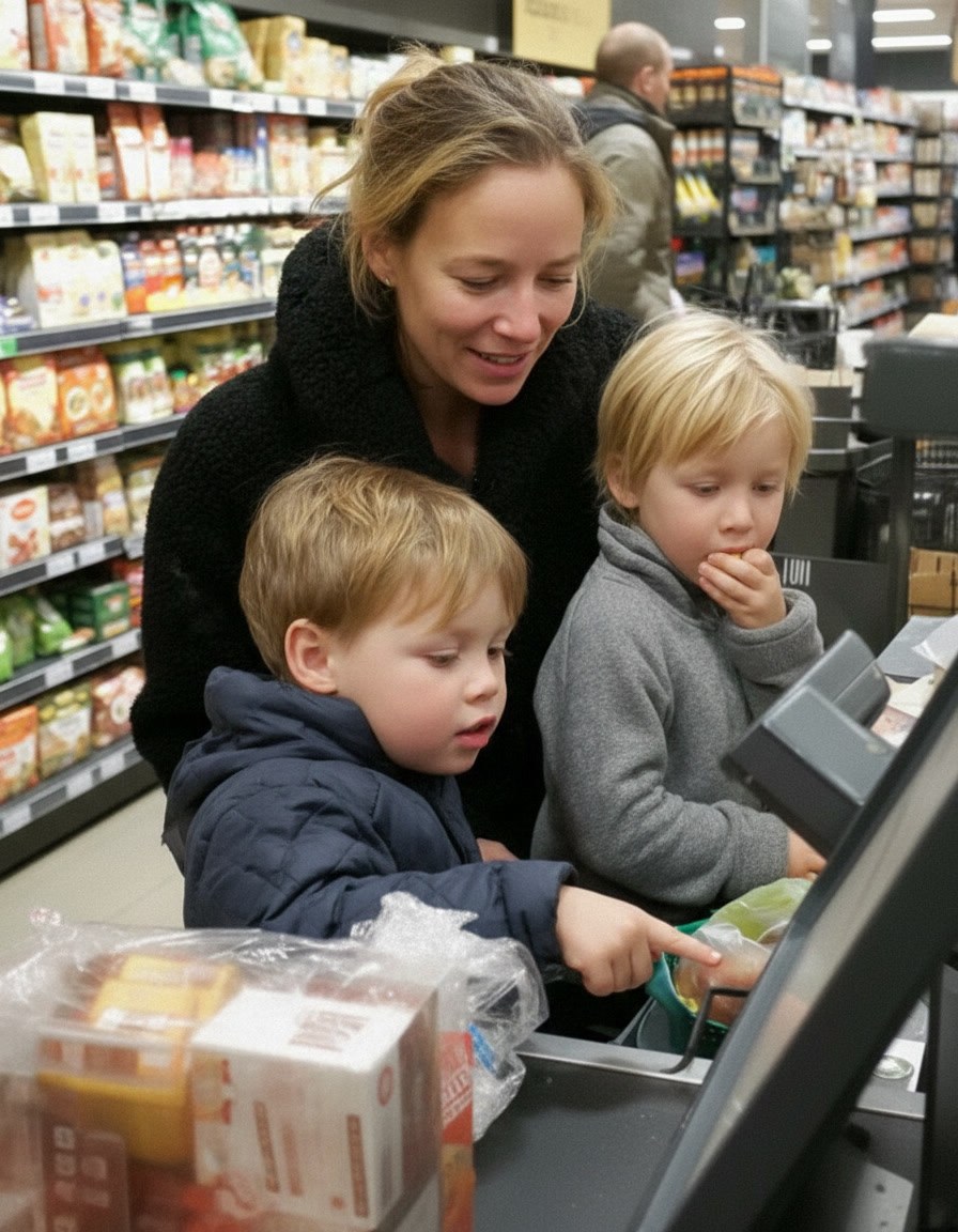 I Bought a Bag of Apples for a Mother with Two Little Kids at the Checkout — Three Days Later, a Police Officer Came Looking for Me at Work