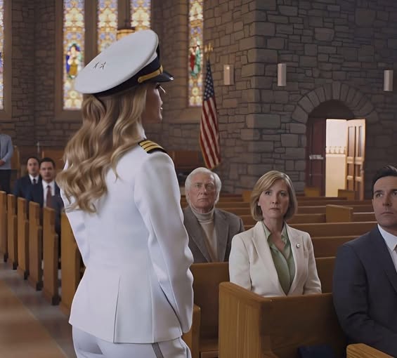 My parents shredded my wedding gown the night before my ceremony — so I walked into a small-town church wearing my full Navy dress uniform, silver stars on my shoulders, and watched my father’s pride drain away in front of everyone who once thought I was “just the quiet girl who went off to enlist.”…