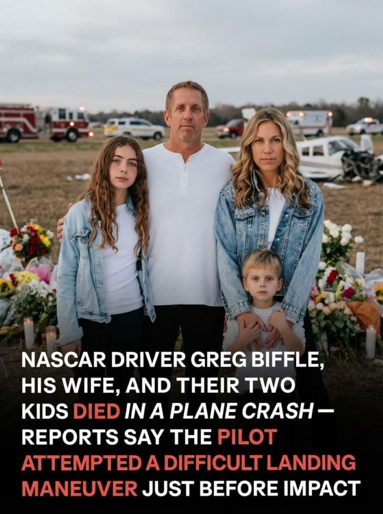 North Carolina Plane Crash Claims Seven Lives, Including Former NASCAR Driver Greg Biffle and Family