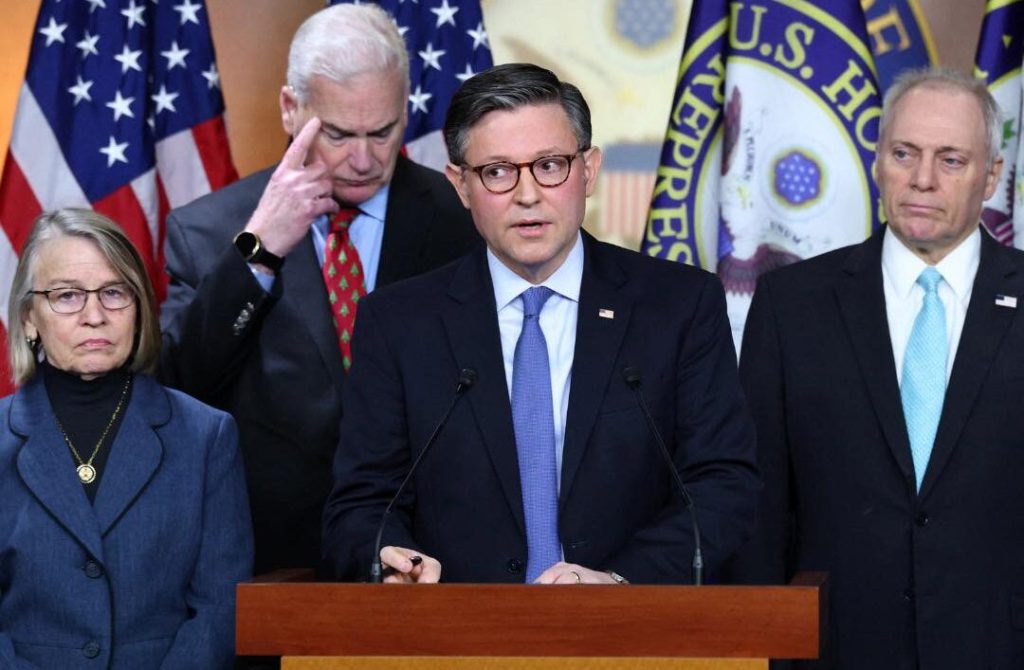 The Republican-Controlled U.S. House of Representatives Passes Major Bill 216-211