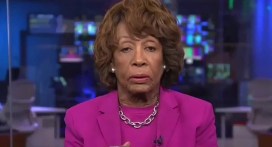 Maxine Waters Sparks Outrage After Major Blunder on Live MSNBC Segment