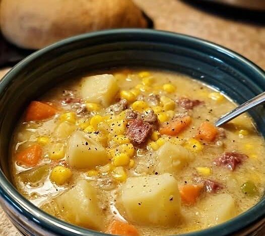 Homestyle Corn Chowder for Cozy Winter Days